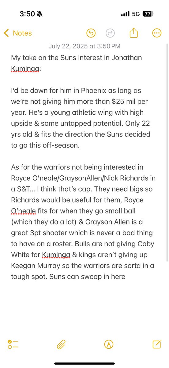 brawadis's tweet image. Jonathan Kuminga to the Suns? 🤔