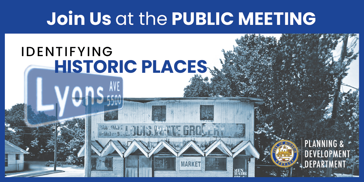 Fifth Ward Residents: Join us Thursday, 7/31, 6:30pm, at the Fifth Ward Multi-Service Center, to learn about the Lyons Avenue National Register of Historic Places Project and help identify places to protect and preserve. facebook.com/share/p/1NQfca…