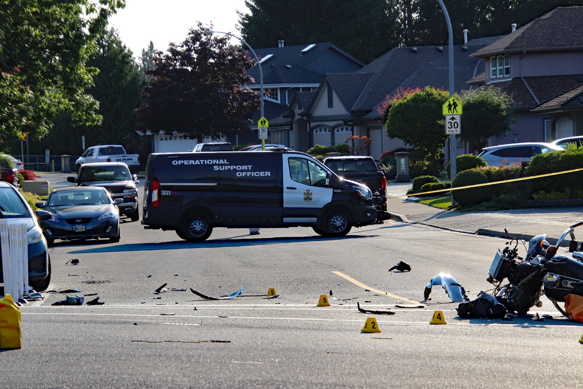 News Chaser (@1stduemedia) on Twitter photo June 15th in Abbotsford - A collision btwn a car and motorcycle at Gladwin Rd & Chilcotin Dr sent one person to hospital in critical condition. <a href="/AbbyPoliceDept/">Abbotsford Police Department</a> <a href="/iaff2864/">Abbotsford Fire Fighters Association</a> <a href="/APBC873/">A. Paramedics Of BC</a> #ICARS <a href="/BCRCMP/">BCRCMP</a> June 15th in Abbotsford - A collision btwn a car and motorcycle at Gladwin Rd & Chilcotin Dr sent one person to hospital in critical condition. <a href="/AbbyPoliceDept/">Abbotsford Police Department</a> <a href="/iaff2864/">Abbotsford Fire Fighters Association</a> <a href="/APBC873/">A. Paramedics Of BC</a> #ICARS <a href="/BCRCMP/">BCRCMP</a>