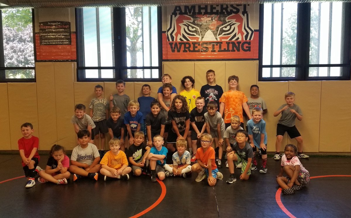 Last week we hosted a great youth camp filled with new and inexperienced wrestlers from Amherst and neighboring communities!