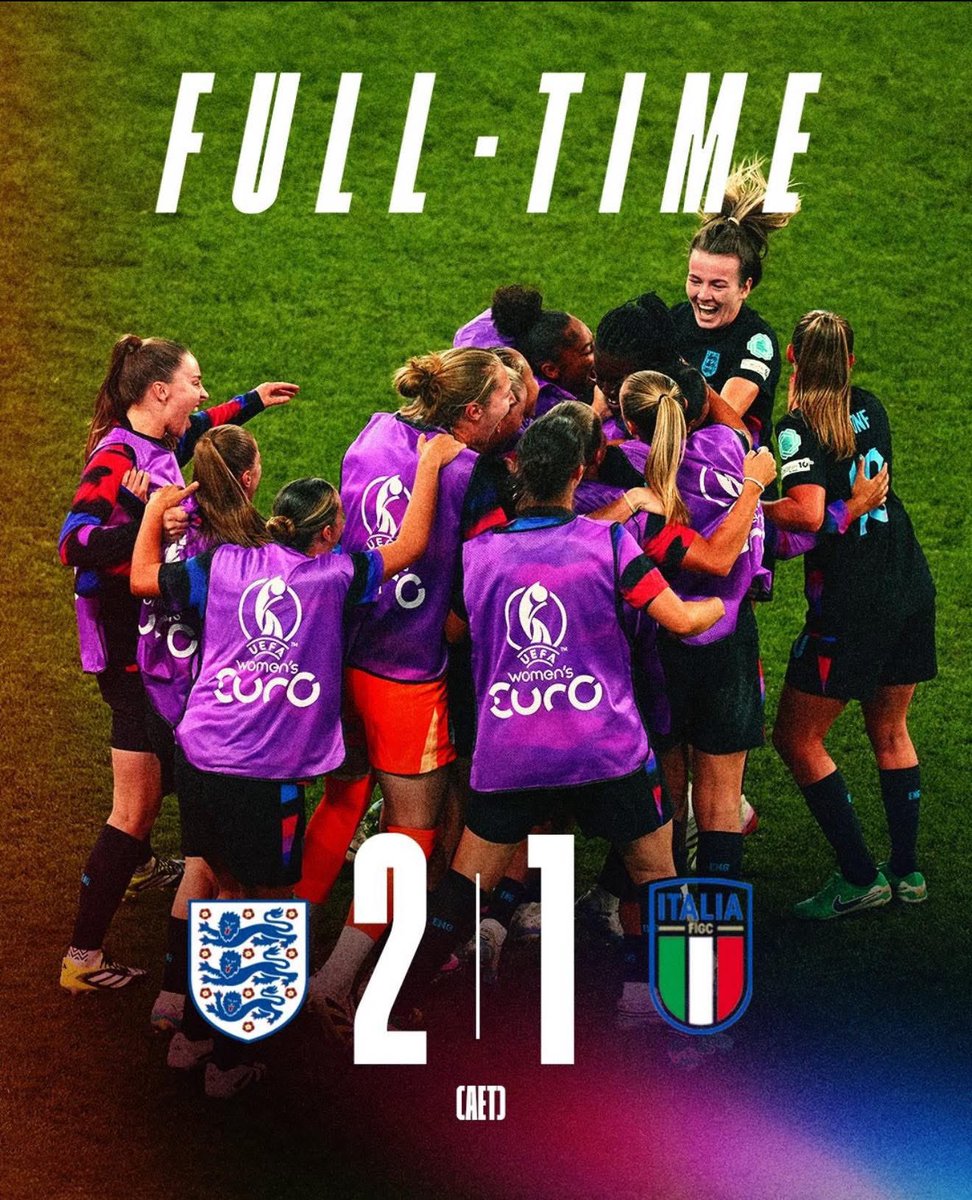 Well done the lionesses ‘now into the final, let’s bring it home girls .