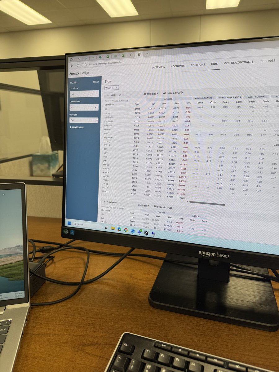 We have officially switched over to the Stone Hedge platform! It has been very exciting to learn how to work this program and what it has to offer!
#RVC #grain #corn

-JK
