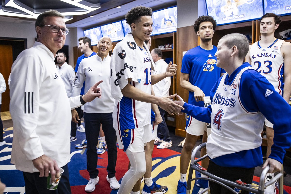 KUHoops's tweet image. Forever Kansas Basketball’s best teammate 🫶
JP was the ultimate teammate and today we honor him for #NationalBeAGoodTeammateDay
#RockChalk x @GoTeamIMPACT
