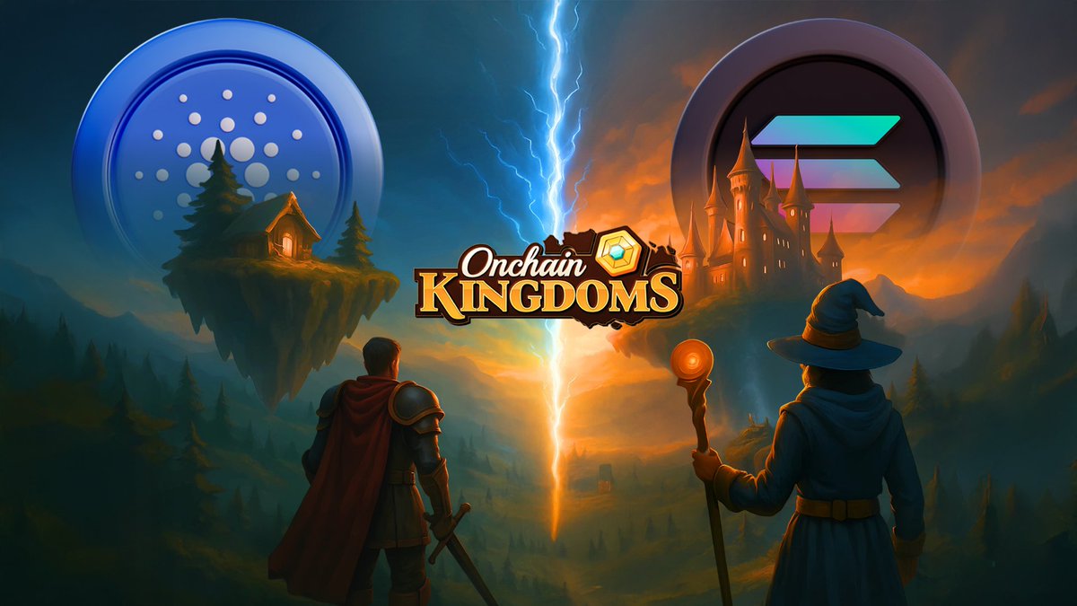 onchainkingdoms's tweet image. Solana has landed!⚔️
Onchain Kingdoms enters a new era. Ready to rule cross-chain? New app coming soon.