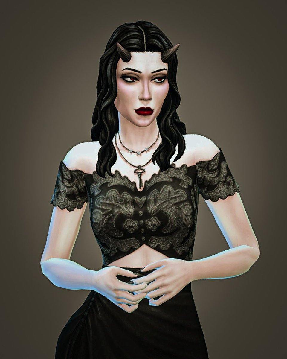 create4sims's tweet image. A betrayed fairy who lives in isolation. She's powerful and cold but protects nature in her own dark way.
#EAPartner #TheSims4