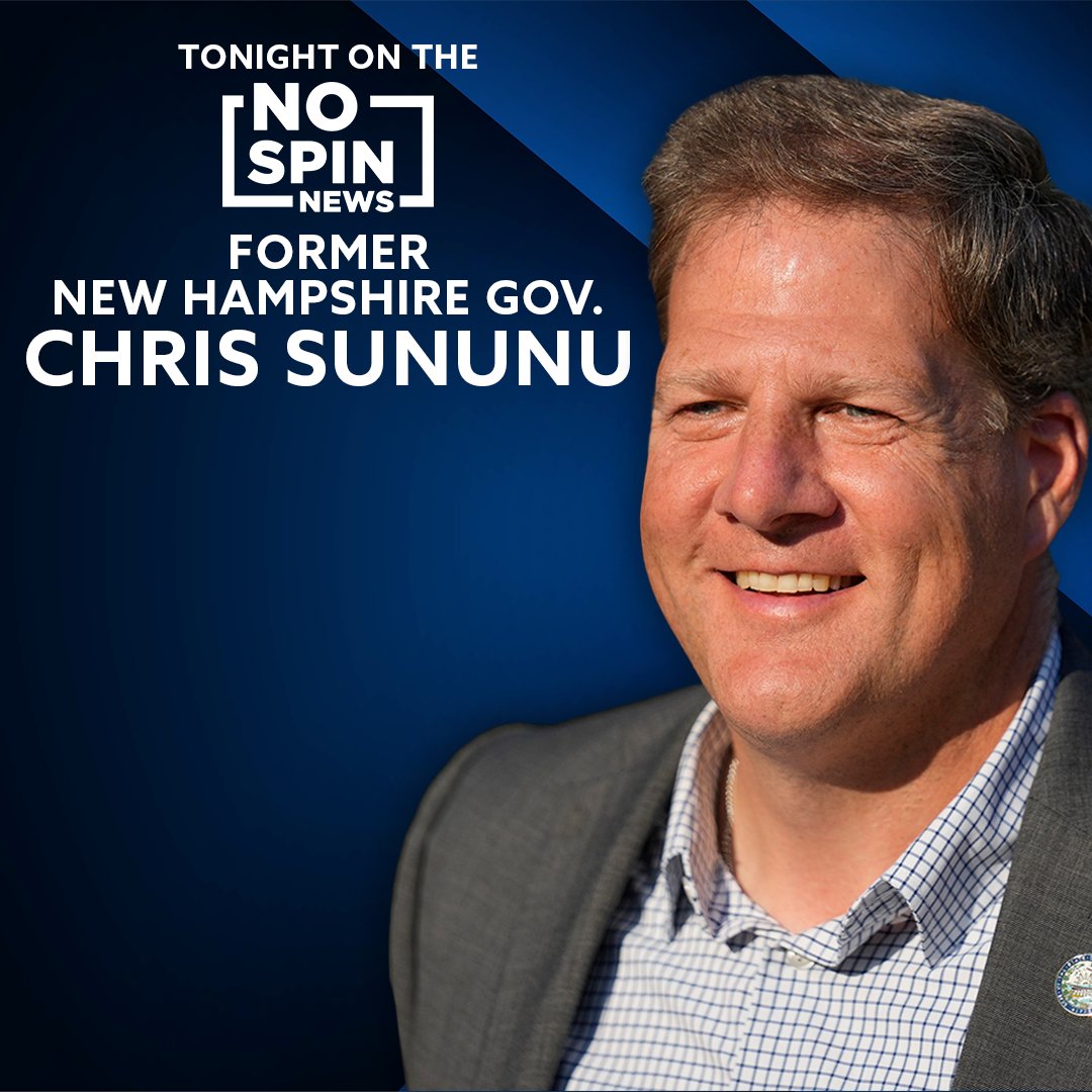 BillOReilly's tweet image. .@GovChrisSununu joins the @NoSpinNews tonight. He talks about #JeffreyEpstein, Zohran Mamdani, the Chris Landry situation, and says he's not interested in running for president in 2028. It's available to BillOReilly.com Premium Members now, and on YouTube tomorrow.