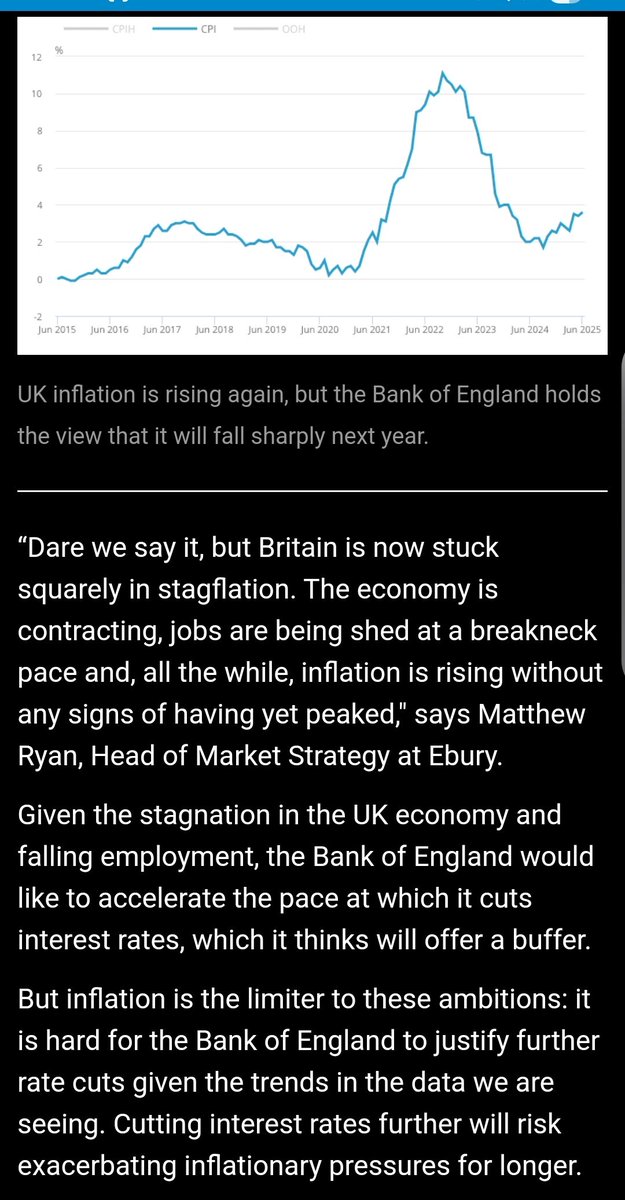 frenchieinlimbo's tweet image. Juillet 2025 .La livre sterling a chuté le jour où le Royaume-Uni a annoncé que l'#inflation avait augmenté plus que prévu au cours du mois précédent.
La livre sterling a prolongé une série de pertes contre l'euro, le dollar et d'autres devises majeures suite à la publication de…