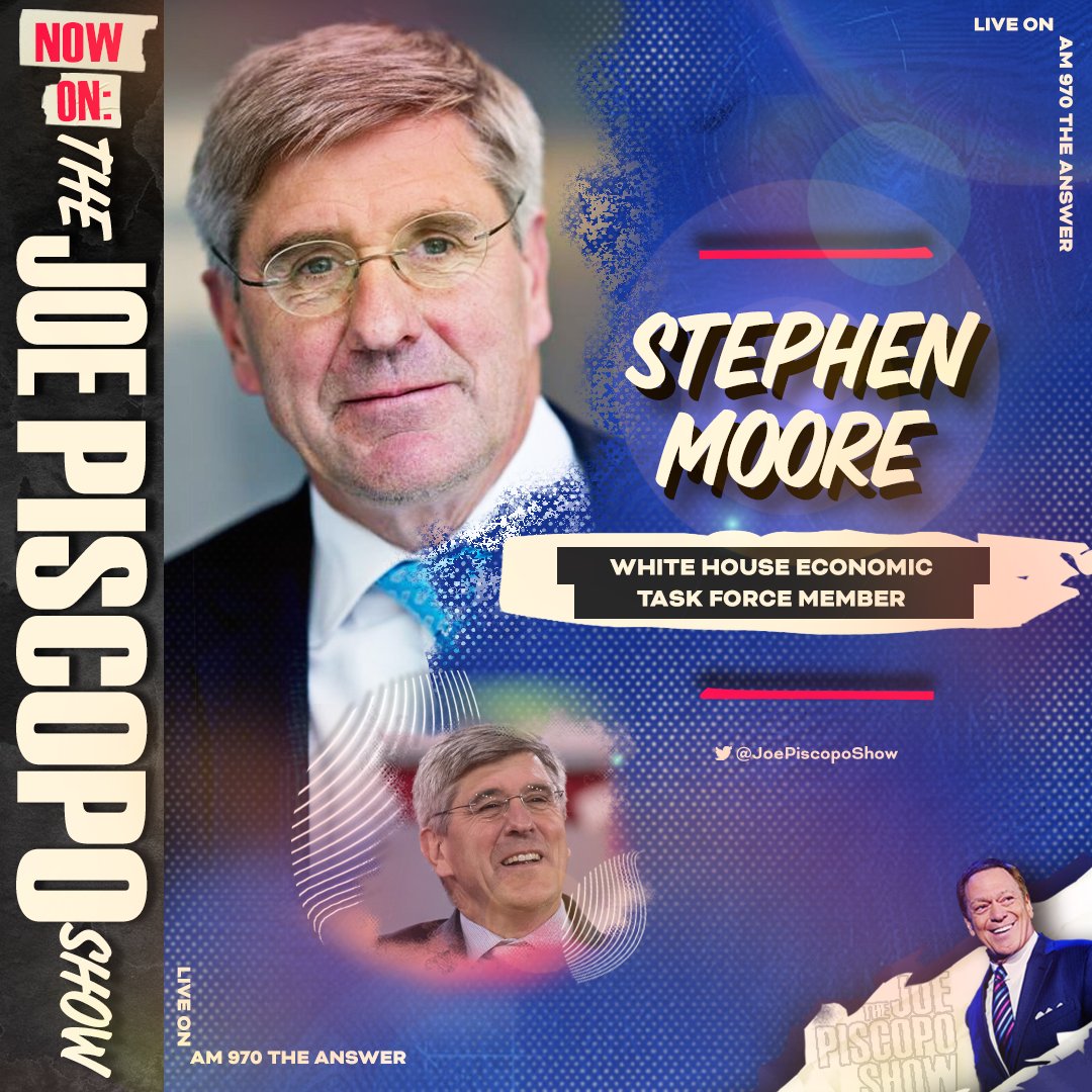 JoePiscopoShow's tweet image. 🚨 NOW
⏰ 8:05am EST
@StephenMoore joins @JrzyJoePiscopo
LISTEN🎙️LIVE: am970theanswer.com/listenlive