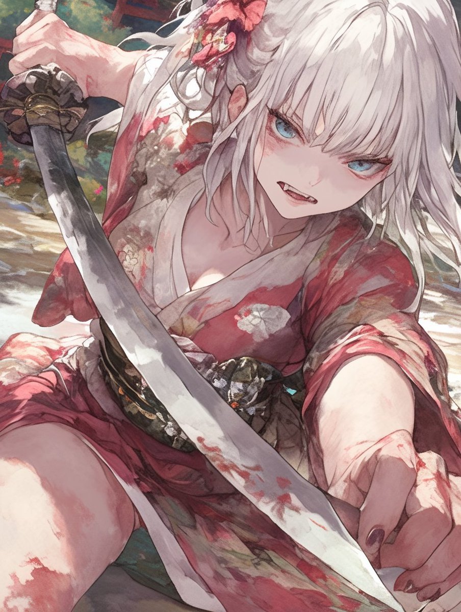 mag_tukami's tweet image. 片手平突き。
牙突(マンガの技)と言う片手平突きの突進術は、めちゃくちゃ凄い‼️
抜刀術と同じで相当な覚悟がなきゃ出来ない(笑)
#フリーイラスト #フリー背景
#フリーアイコン
#AIイラスト #AIart