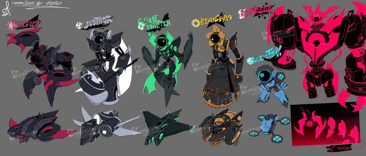 All the renegades, and a drone, but Transformers :] (They're just little planes, and Unreal was a pain to draw, but you get the idea.)
#INDIECROSS #INDIECROSSEP2