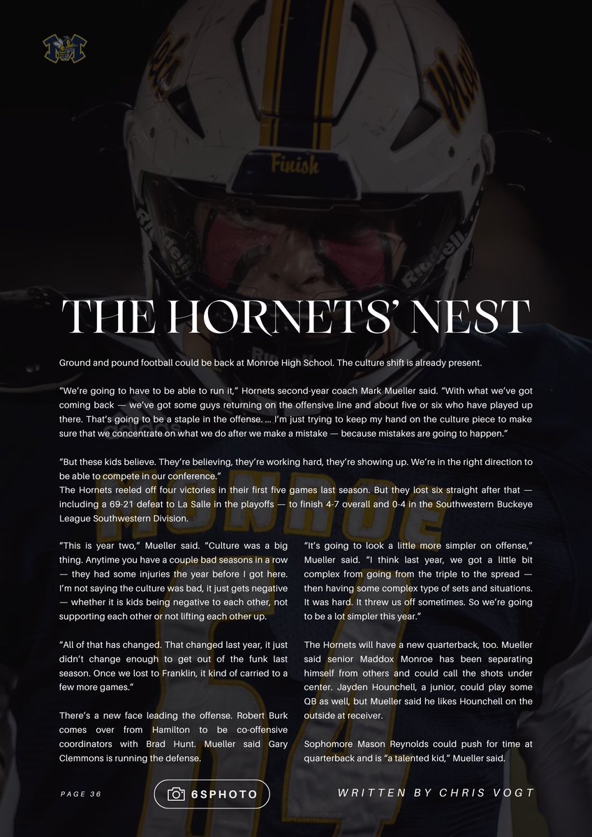 🏈 Can not wait to get 𝑻𝒉𝒆 𝑹𝒆𝒑𝒐𝒓𝒕 𝑶𝒉𝒊𝒐’s 2025 Football Preview magazine in your hands next month | Stay tuned for more information while we continue to build this bad boy …