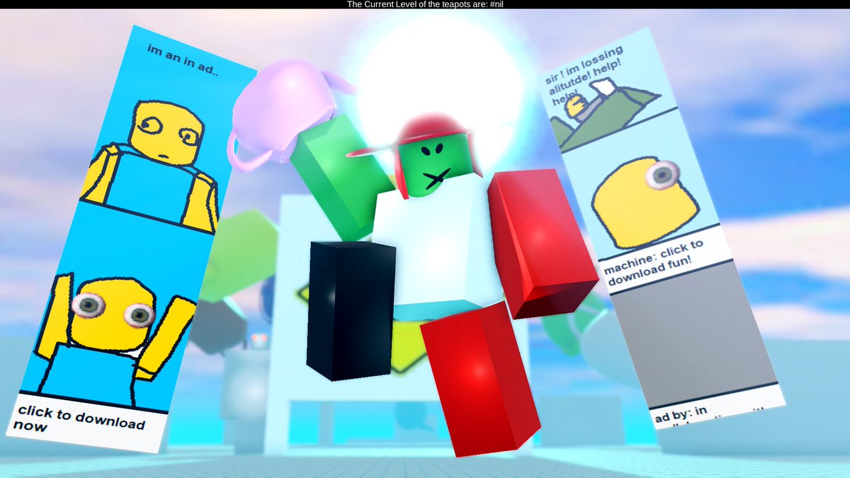 Frendwawa's tweet image. #ROBLOX #robloxanomalies i like teapots c: