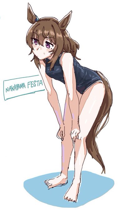 水曜日は水着の再掲らしいので
#ウマ娘 