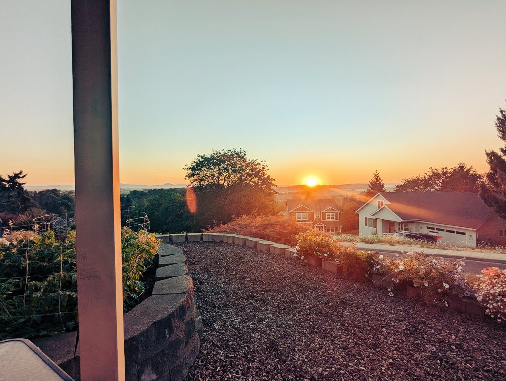 Goodnight from Brownsville, OR. End of another wonderful day.