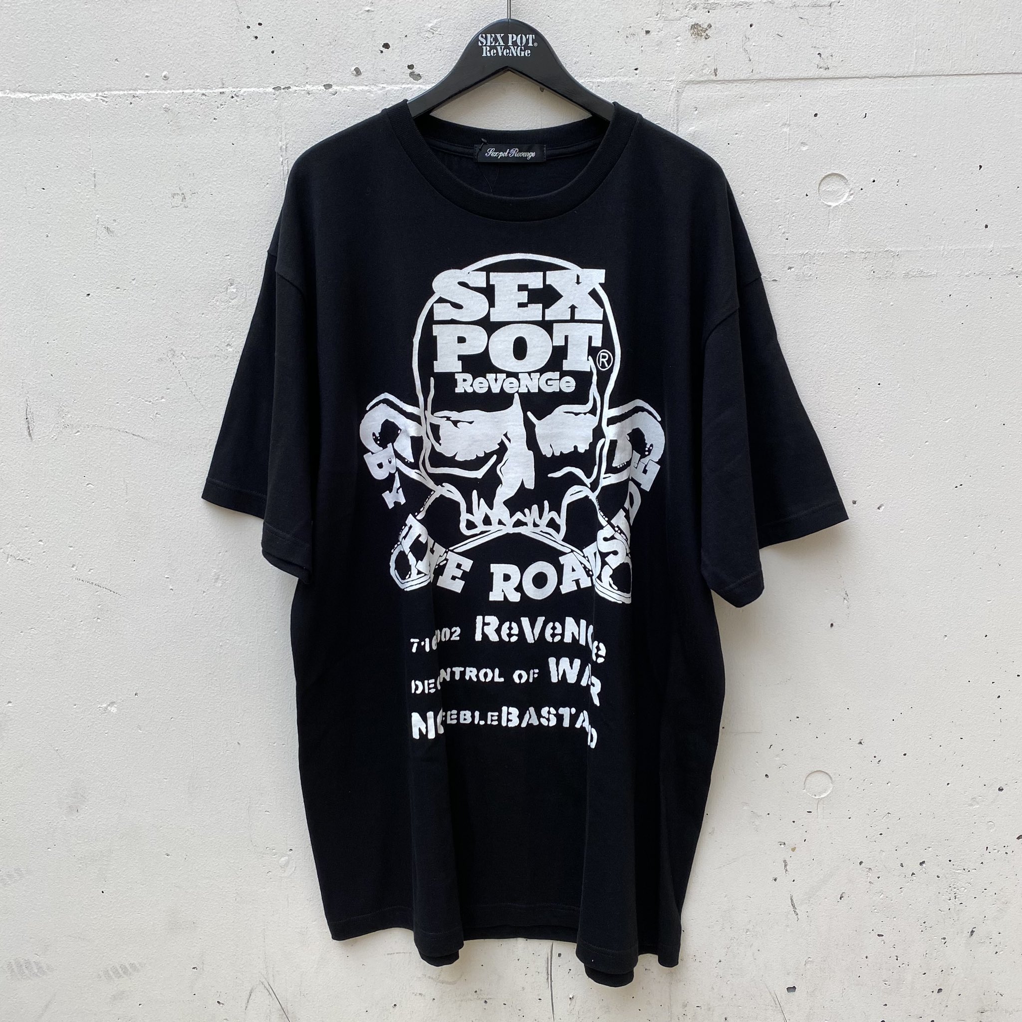 SEXPOT ReVeNGe カットソー 2着セット ⛓️🖤💀新作入荷情報💀🖤⛓ GROTESQUE SHOULDER ZIP BIG
