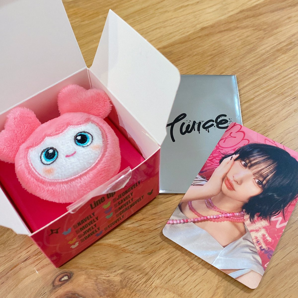 TWICE〜ミナ　サナ　モモ　ぬいぐるみリング　 THIS IS FOR BABY LOVELYS RANDOM SOFT TOY RING / TWICE『THIS IS FOR』 – JYP