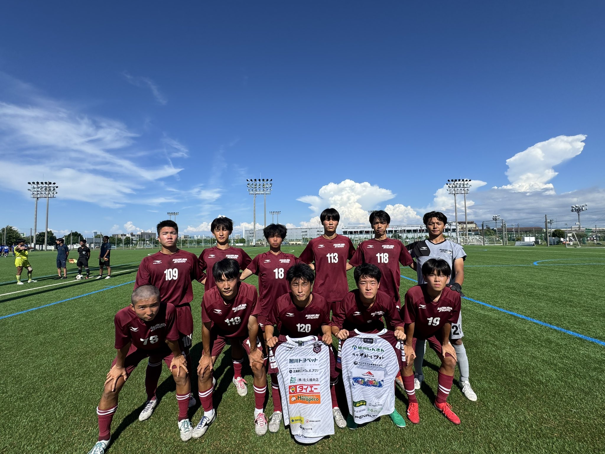 旭川実業 サッカー セット 公式】旭川実業高校サッカー部 on X: 