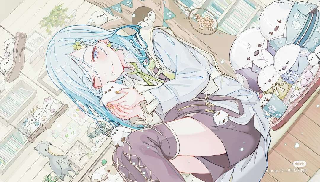 fairiespicnic's tweet image. Momojan having the things they love the most around them makes me so joyful