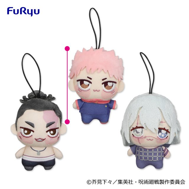 呪術廻戦　ちょぴぬいぷち　虎杖悠仁　ユージ　ぬいぐるみ　桃ゆじ ☆美品☆呪術廻戦 ちょぴぬいぷち 虎杖悠仁 ユージ ぬいぐるみ 桃ゆじ