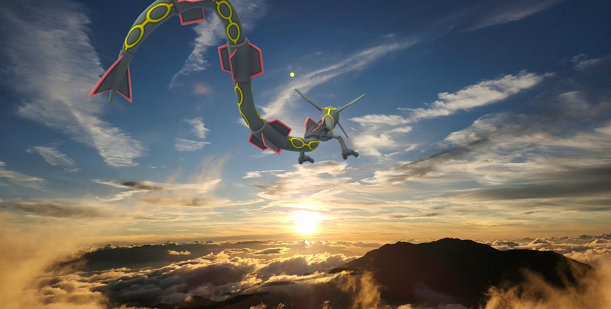 RoodanGO's tweet image. さぁ 進め 雲つきぬけ☁
#北岳 #ハロ #レックウザ
#ARofTheDay #GOsnapshotCelebration
#PokemonGO #NianticAR
#GOsnapshot #PokemonGOAR
#ポケモンと旅した
