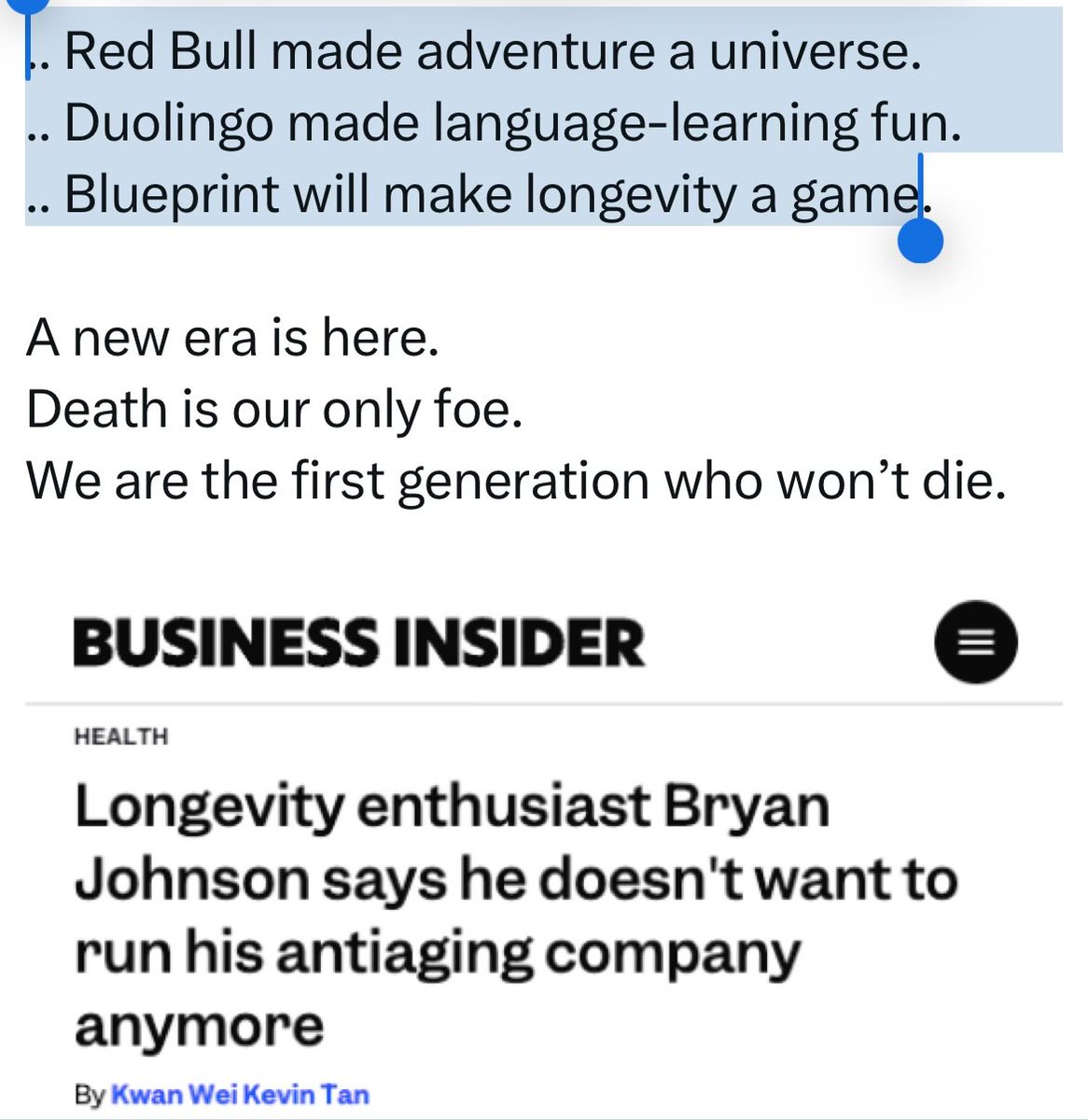BPD1776's tweet image. very flattering to see a Pittsburgh company next to Red Bull
Not sure about Blueprint being in the same league as those two.
Maybe it will be.