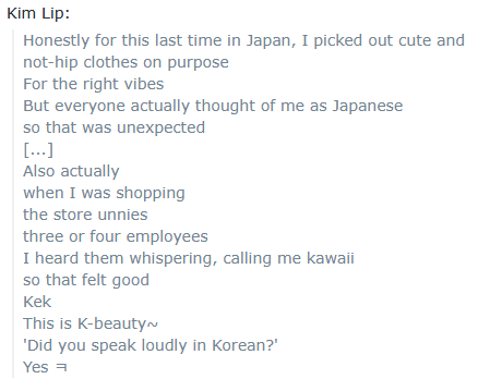 litell_johnn's tweet image. Chat highlights: Kim Lip catches the attention of shop employees in Japan (250723)
Text links:
reddit.com/r/LOONA/commen…