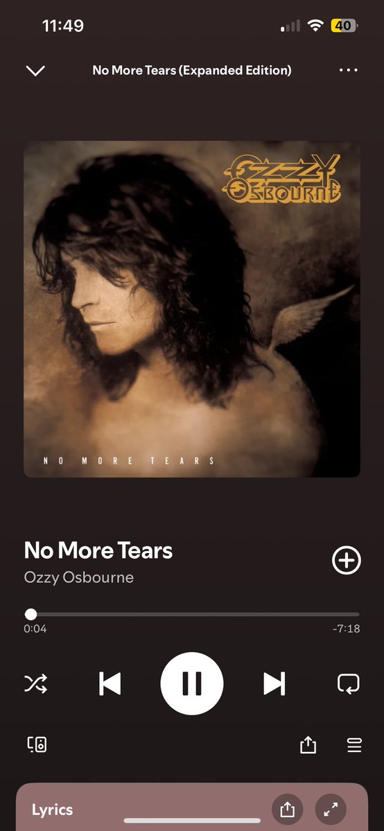 JasonD79's tweet image. Blasted this one on the drive home from work tonight. RIP legend. Born on December 3rd, just like me.