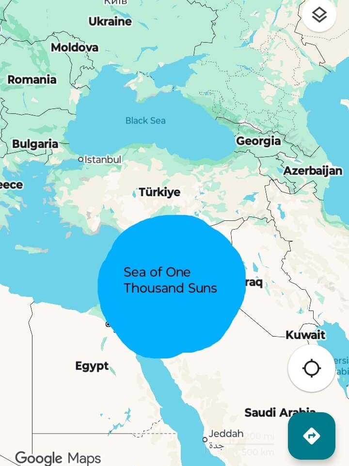 CnsprtrlRprt's tweet image. We could solve the nuclear arms problem by dumping every nuke into a single location and make peace in the Middle East all at the same time.