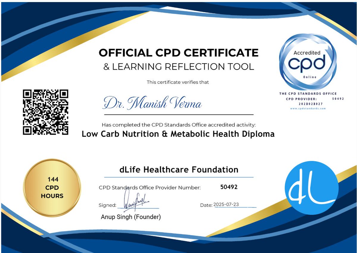 Congratulations, Dr. Manish Verma <a href="/manishv71/">Manish Verma</a>