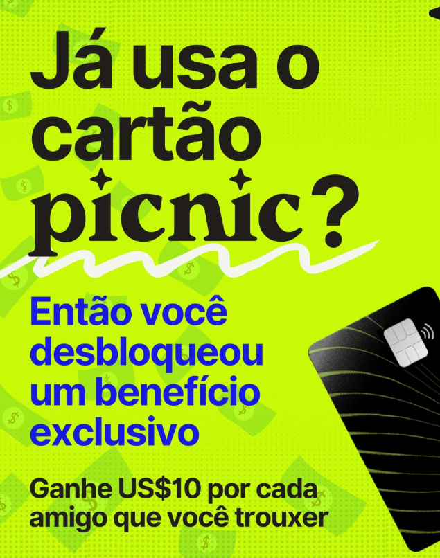 Lombrajr's tweet image. 🚨 Achado INSANO na live de hoje:
Descobrimos uma campanha da @usePicnicBR que te dá cashback vitalício, bônus em dólar e ainda vou soltar um airdrop exclusivo pra quem colar comigo nessa.
bit.ly/40yOH78
👑 Como ter até 2% de cashback?
Compre 0.1 $GNO (~$15) e já…