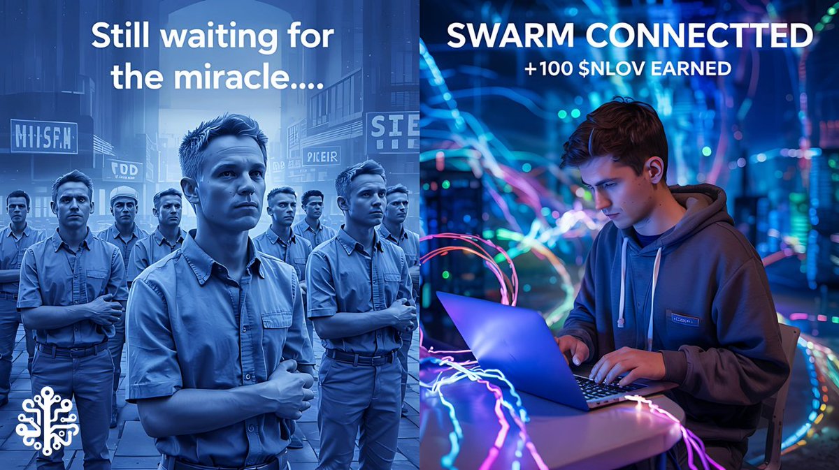 neurolov's tweet image. GM Swarmers, While others pray for opportunity...
You plug in and build it.
👉swarm.neurolov.ai
#neurolov #neuroswarm #Bitcoin