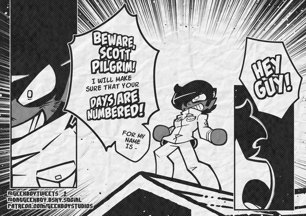 SubspaceStudi0's tweet photo. Hey Guys! Enough time has passed now so here's the full bonus comic featuring Matthew and Wallace from the latest dub!! The closest these two are ever gonna get to actually interacting 💔 https://t.co/kTI0pvmHuP