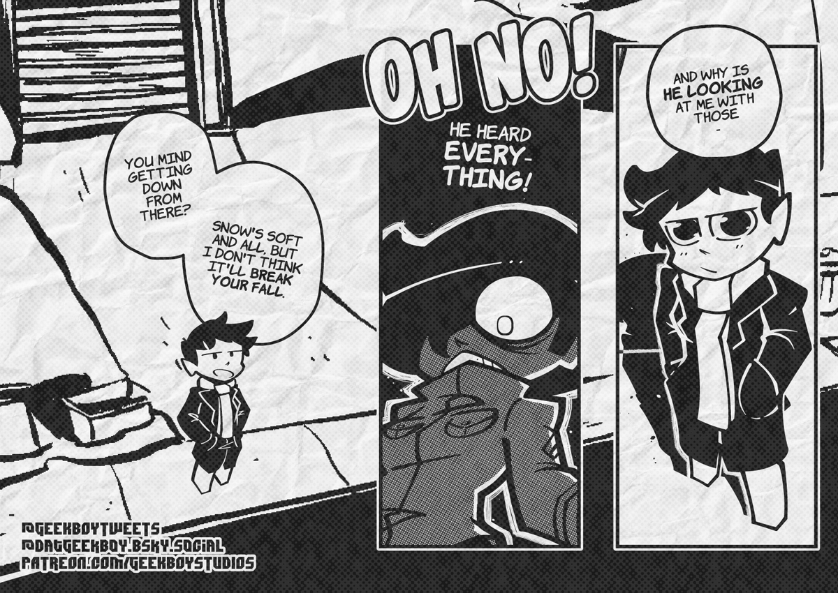 SubspaceStudi0's tweet photo. Hey Guys! Enough time has passed now so here's the full bonus comic featuring Matthew and Wallace from the latest dub!! The closest these two are ever gonna get to actually interacting 💔 https://t.co/kTI0pvmHuP