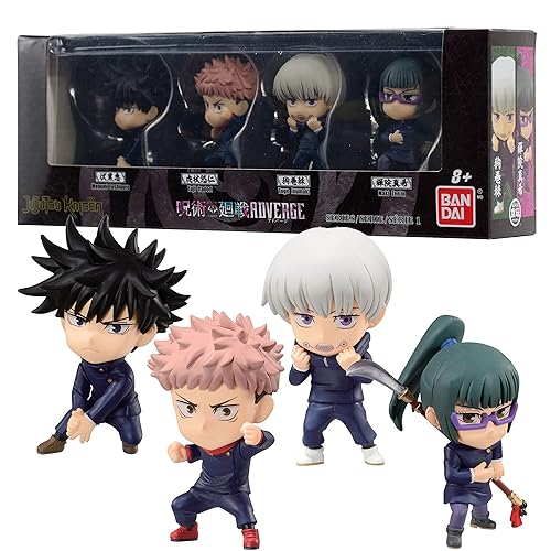I just received Bandai Namco - Jujutsu Kaisen - Megumi Fushiguro, Yuji Itadori, Toge Inumaki, and Maki Zenin, Adverge Figure Box (Set A) from blackbloodqueen via Throne. Thank you! throne.com/libearty #Wishlist #Throne