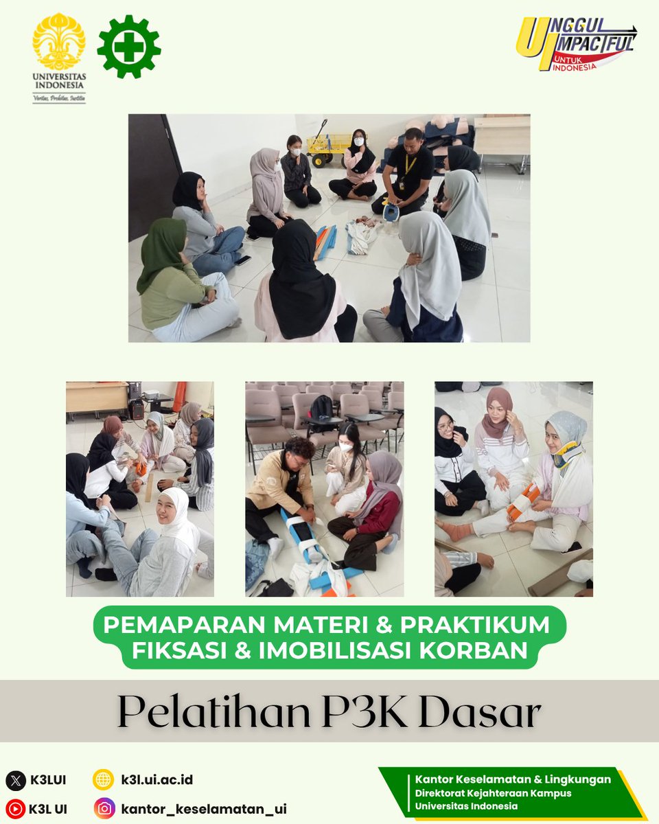 Kantor Keselamatan dan Lingkungan UI tweet media