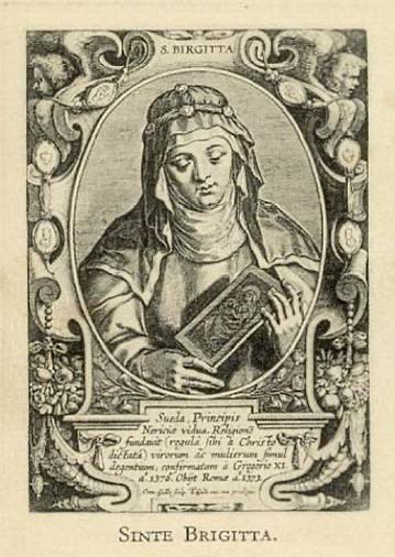 cathoreac's tweet image. 23 juillet 1373 : Rappel à Dieu de Sainte Brigitte de Suède, co-patronne de l'Europe; mère de sainte Catherine de Suède (°1302).
Ora Pro Nobis