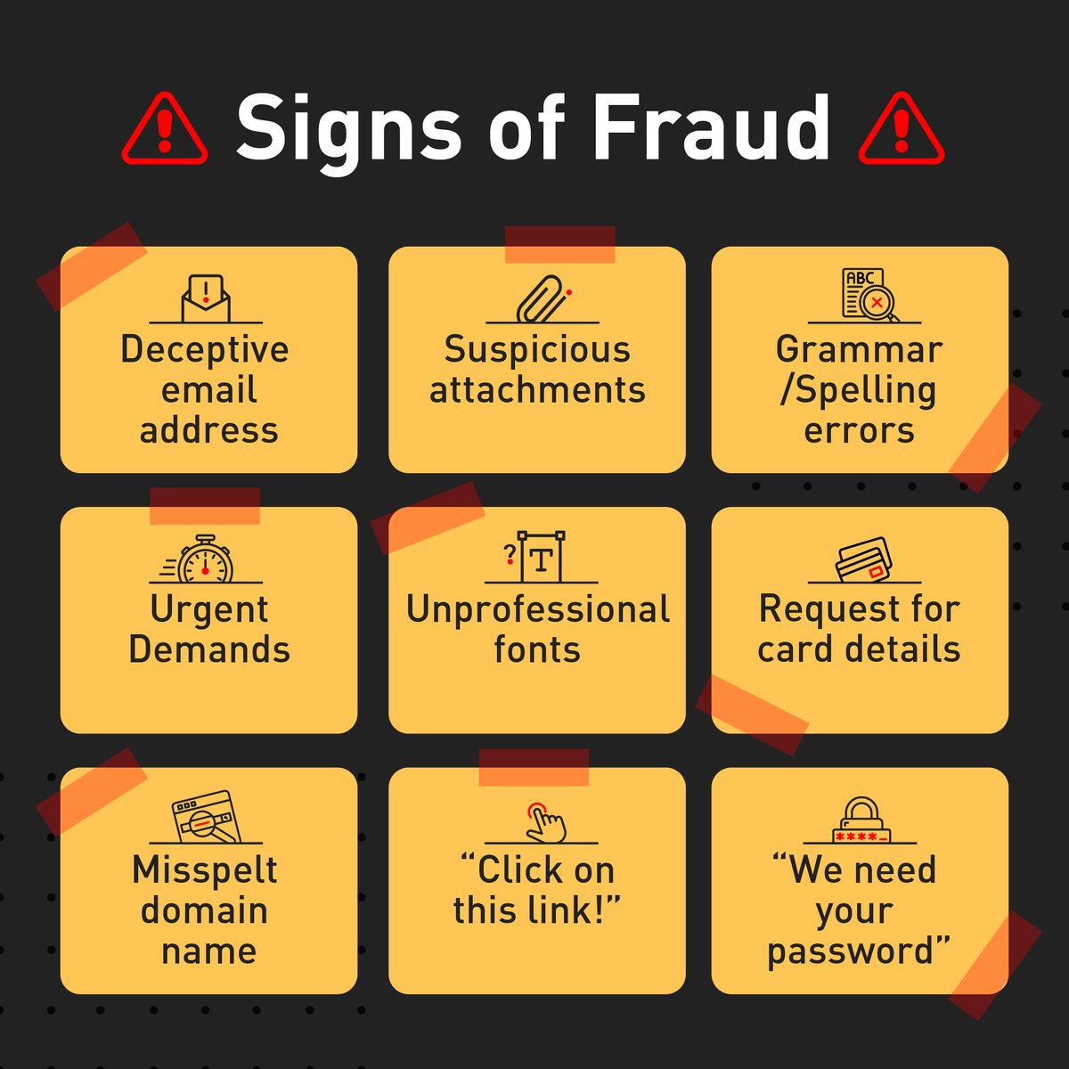 Don't be fooled by fraudsters!
Beware of suspicious calls, SMS's, and emails claiming to be from Liv Digital Bank or Emirates NBD.

Learn to identify the most common signs of fraud and protect your assets.
Did we miss any? 👇
#LivDigitalBank #LivAhead #BestDigitalBank #Fintech
