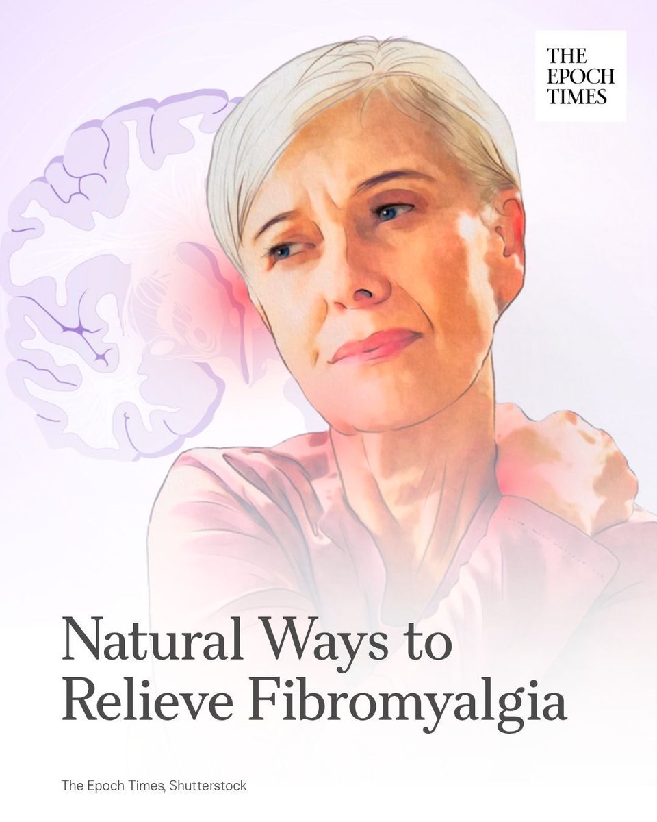 EpochTimes's tweet image. 🚨 𝗡𝗮𝘁𝘂𝗿𝗮𝗹 𝗪𝗮𝘆𝘀 𝘁𝗼 𝗥𝗲𝗹𝗶𝗲𝘃𝗲 𝗙𝗶𝗯𝗿𝗼𝗺𝘆𝗮𝗹𝗴𝗶𝗮
Fibromyalgia is a chronic disorder characterized by widespread musculoskeletal pain that affects up to 6 million people in the United States.
Despite its prevalence, fibromyalgia remains controversial in…