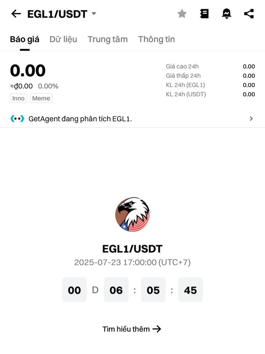 Bitget Vietnam 🇻🇳 (@bitgetvietnam) on Twitter photo 🦅 Đoán giá EGL1 đóng nến 1H 18:00 23/7/2025 + UID
💫 Kết thúc: 16:55 23/7/2025 (giờ VN)
✅ Follow <a href="/bitgetvietnam/">Bitget Vietnam 🇻🇳</a> & Retweet kèm hashtag #GuessPriceOnBitget
⚡️ 20 winners, 5$/người 🦅 Đoán giá EGL1 đóng nến 1H 18:00 23/7/2025 + UID
💫 Kết thúc: 16:55 23/7/2025 (giờ VN)
✅ Follow <a href="/bitgetvietnam/">Bitget Vietnam 🇻🇳</a> & Retweet kèm hashtag #GuessPriceOnBitget
⚡️ 20 winners, 5$/người