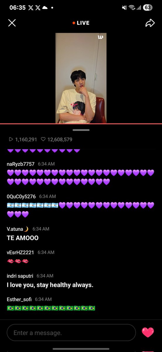 GOTHJOONX's tweet image. Drop 💜 if you watched the LIVE