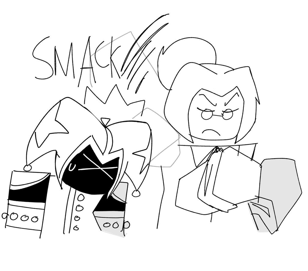 oryni_osome's tweet image. jill is kinda like the strict mom of peasant, shmuck and eden