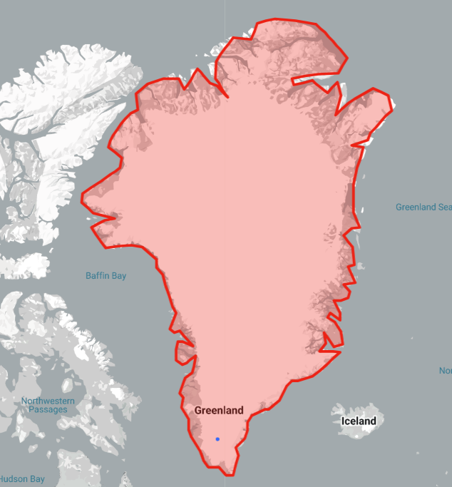 BrilliantMaps's tweet image. The Blue Dot (Monaco) Has Almost 3X The GDP of The Area in Red (Greenland)
More about the differences: brilliantmaps.com/greenland-vs-m…