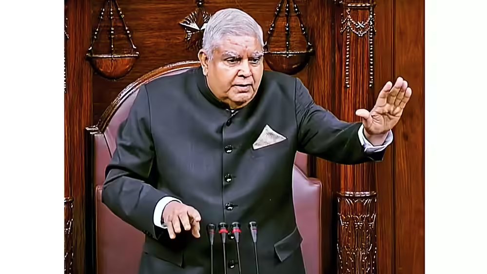 TOIEditor's tweet image. The Dhankhar Dhamaka
'BJP suffered an embarrassment after V-P’s unexpected exit. Govt should issue a formal statement to clear the air. But the drama also offers the party a political opportunity'
Read today's op-ed by R Jagannathan 👇 timesofindia.indiatimes.com/toi-plus/polit…
