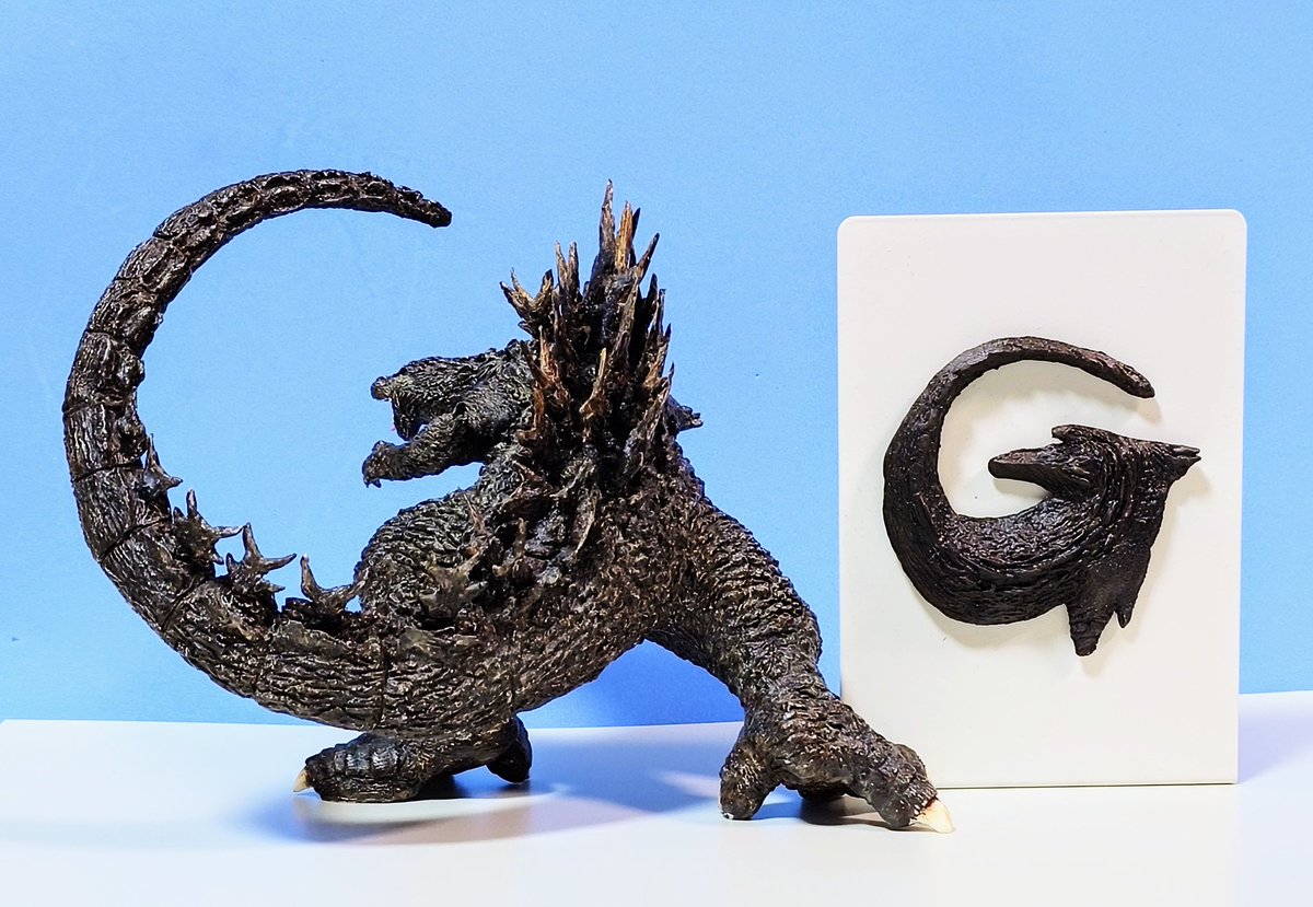 mimittoWS's tweet image. ゴジラ -1.0 当日版権
Gロゴプレート 1,000円
〜アルミプレート付き 10個
Gロゴモーション 20,000円
〜レジンキット再販 10セット
#WF2025S #WF2025夏
#ゴジラマイナスワン #みみっと工房