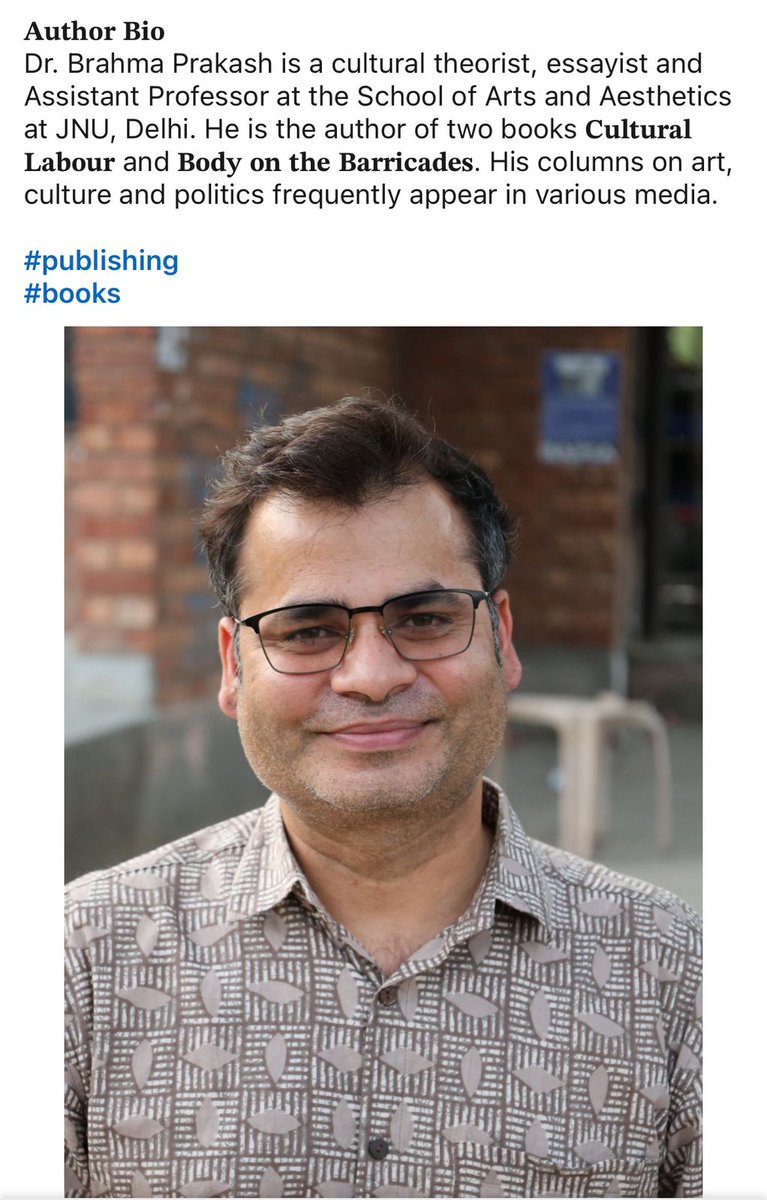 bprakash2020's tweet image. With immense pleasure and gratitude, I would like to announce the deal for my forthcoming book with @HarperCollinsIN India tentatively titled as HEART OF HINDUTVA. I would like to thank Anish Chandy of @LabyrinthAgency for making it possible.