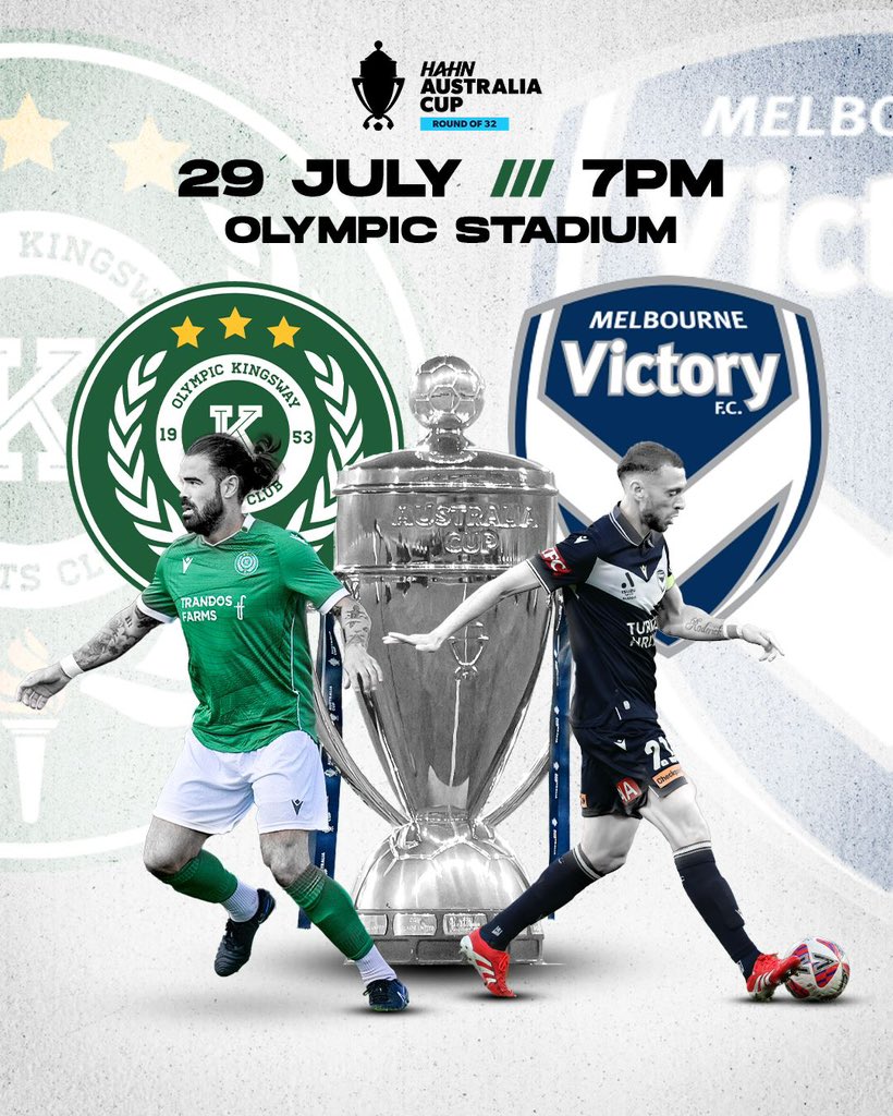Olympic Kingsway SC (@olympickingsway) on Twitter photo The biggest game in 72 years.
The Magic of the <a href="/AustraliaCup/">Hahn Australia Cup</a> ๐
Purchase your tickets ๐ซ now, this game will be ๐ฅ๐ฅ๐ฅ
ticketebo.com.au/olympic-kingswโฆ The biggest game in 72 years.
The Magic of the <a href="/AustraliaCup/">Hahn Australia Cup</a> ๐
Purchase your tickets ๐ซ now, this game will be ๐ฅ๐ฅ๐ฅ
ticketebo.com.au/olympic-kingswโฆ