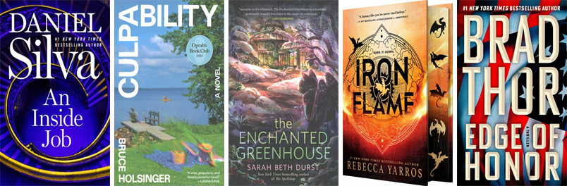 CHBoothLibrary's tweet image. This week the Cyrenius H. Booth Library has 75 new books. New items include An Inside Job, Culpability, The Enchanted Greenhouse, Iron Flame, Edge of Honor, The Irresistible Urge to Fall for Your Enemy, Three Shattered Souls, and Everyone Is Lying to You. wowbrary.org/nu.aspx?p=3076…