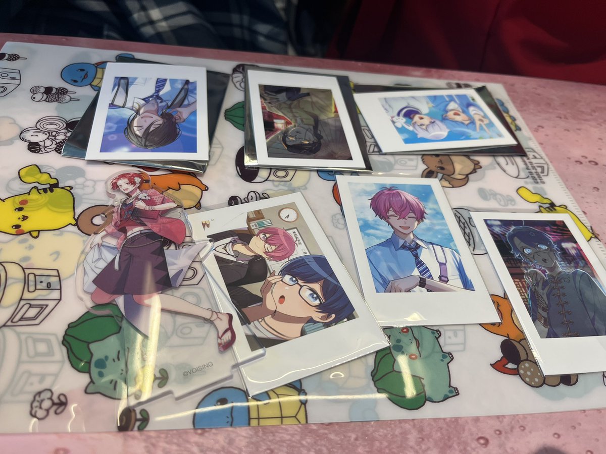 今日一緒にアニメイト行って捕獲した子たち↓