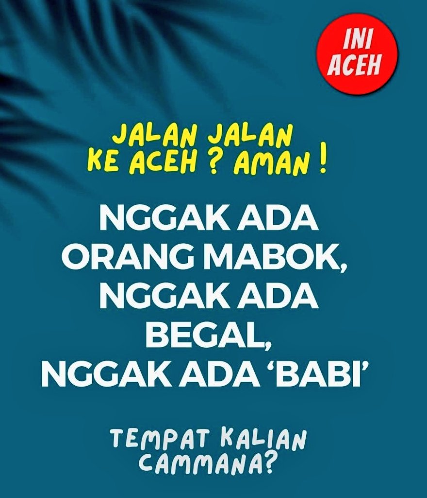 Aceh 🇮🇩🇹🇷🇵🇸 (@aceh) on Twitter photo 