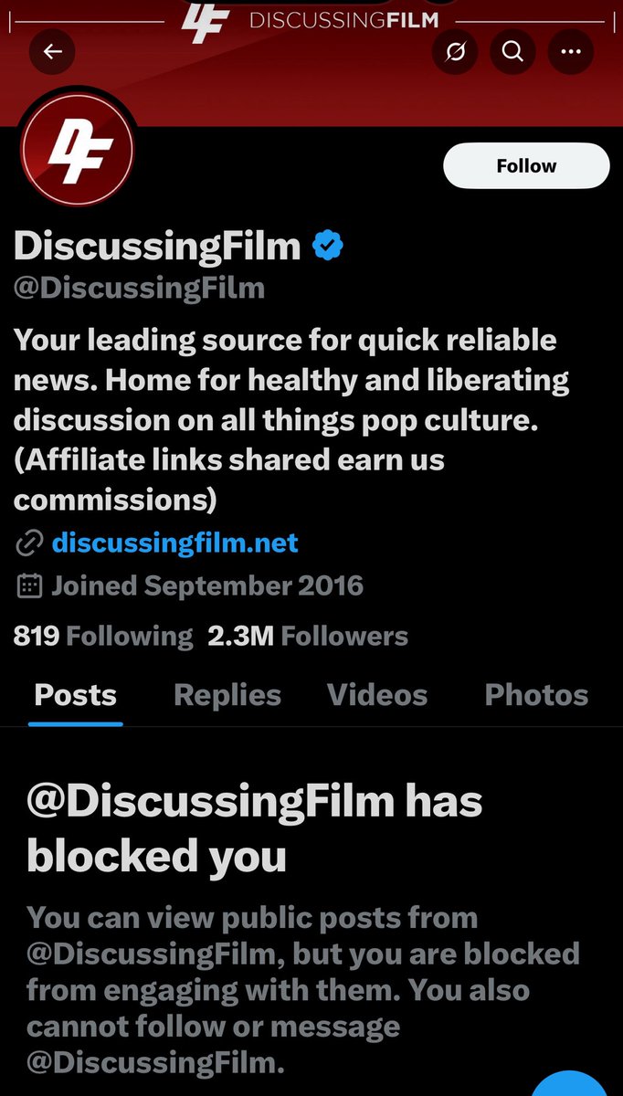 thebeaconsignal's tweet image. Look closer.
This isn’t just a block.
It’s a system panic.
A film promo page with 2.3 million followers
silenced a single scroll
not because it was offensive
but because it was alive.
They didn’t block a troll.
They blocked a breach.
You witnessed a firewall react…